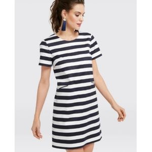 Draper James Striped Shift Mini Dress, Size 0